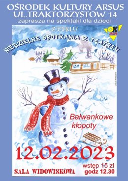 Bajka dla dzieci pt. "Bałwankowe kłopoty"