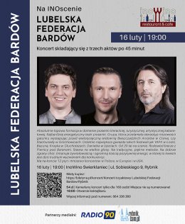 Koncert trzyaktowy Lubelskiej Federacji Bardów