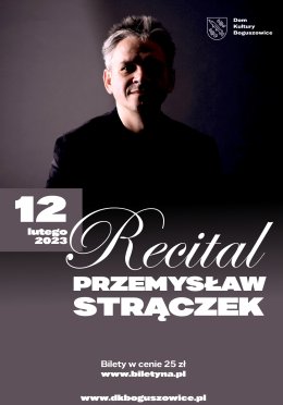 Plakat Recital – Przemysław Strączek 126088