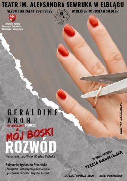 "Mój boski rozwód" G. Aron - spektakl Teatr im. A. Sewruka w Elblągu