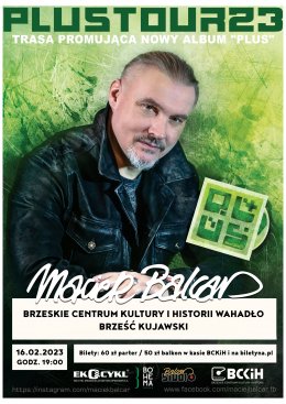 Plakat Maciej Balcar - Plus Tour 127429