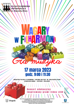 KONCERT EDUKACYJNY. WAGARY W FILHARMONII - GRA MUZYKA