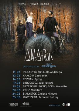 Koncert Amarok - Gościnnie: Pale Mannequin
