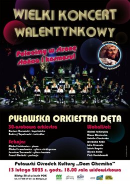 Plakat Puławska Orkiestra Dęta-Wielki Koncert Walentynkowy 128169