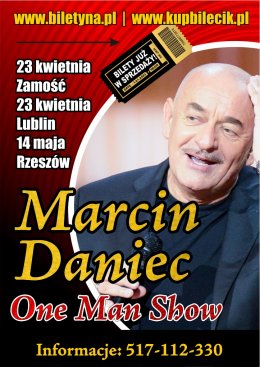 Plakat Marcin Daniec - One Man Show 129842