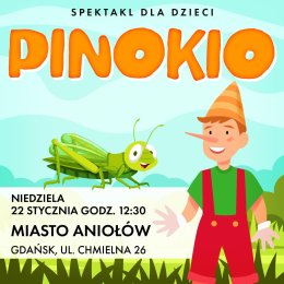 "PINOKIO" spektakl dla dzieci Teatr Klapa