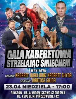 Plakat Gala Kabaretowa - Strzelając śmiechem - Pińczów 135735