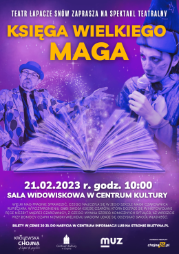 Spektakl "Księga wielkiego Maga"