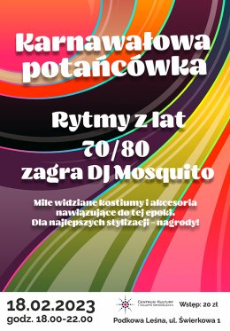 Karnawałowa potańcówka - DJ Mosquito