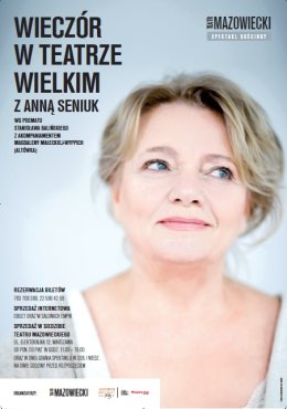 Wieczór w Teatrze Wielkim z Anną Seniuk