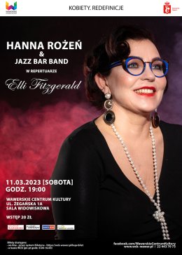 Być jak Ella Fitzgerald – koncert Hanny Rożeń i Jazz Bar Band w WCK