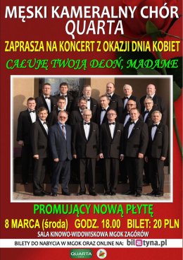 Całuję Twoją Dłoń Madame - Chór Quarta