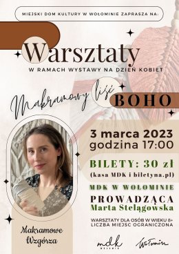 Warsztaty "Makramowy liść BOHO"