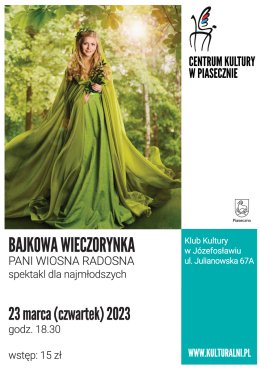 BAJKOWA WIECZORYNKA. PANI WIOSNA RADOSNA