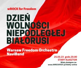 wROCK for Freedom - Dzień Wolności Niepodległej Białorusi