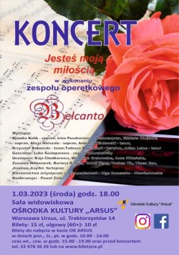 "Jesteś moją miłością" - zespół operetkowy Belcanto