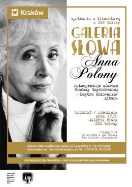 Galeria Słowa – spotkania z literaturą w CSW Solvay