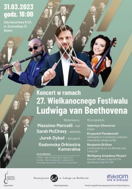 Koncert w ramach 27. Wielkanocnego Festiwalu Ludwiga van Beethovena