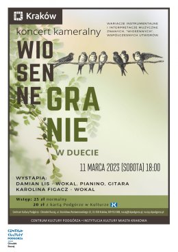 Wiosenne Granie - koncert kameralny