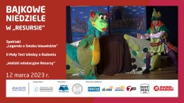 Bajkowe Niedziele: spektakl Teatru Prima „Legenda o Smoku Wawelskim”