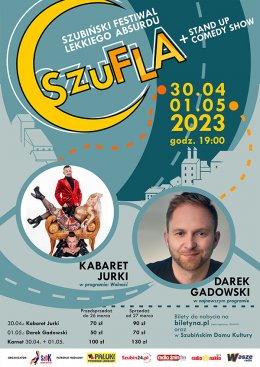 Plakat SzuFLA 2023: Kabaret Jurki 151585