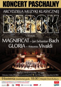 KONCERT PASCHALNY: ARCYDZIEŁA MUZYKI KLASYCZNEJ – BAROK