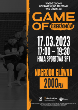GAME OF DZIERŻONIÓW