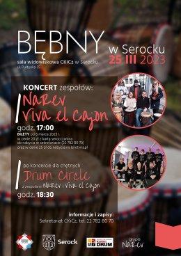Bębny w Serocku - NaRev  oraz Viva el Cajon