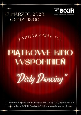 Dirty Dancing - Piątkowe Kino Wspomnień