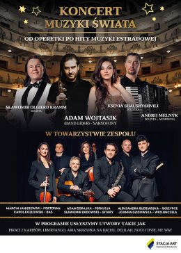 Plakat Koncert Muzyki Świata - Od Operetki po Hity Muzyki Estradowej 209236