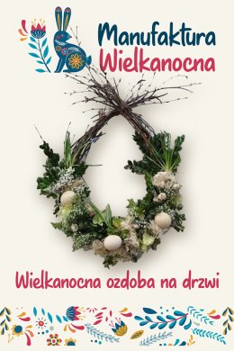 Wielkanocna ozdoba na drzwi