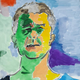 Kreską i barwą | wystawa Adama Puławskiego