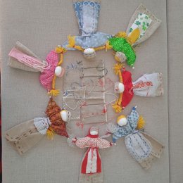 "Lalki etniczne jako art-terapia" warsztat w jęz.polskim, białoruskim i rosyjskim