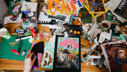 "Surrealistyczna Warszawa" warsztaty kolażu