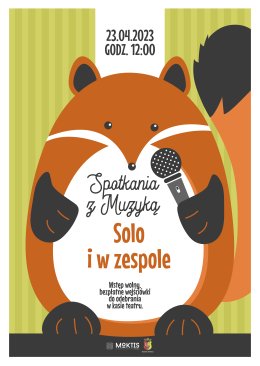 SPOTKANIE Z MUZYKĄ DLA NAJMŁODSZYCH - Solo i w zespole