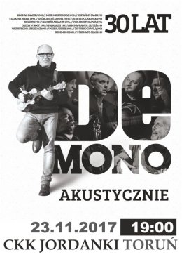 De Mono Akustycznie 2017