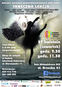 TANECZNA LEKCJA - "TANIEC-MOJA PASJA"