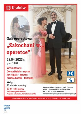 Gala operetkowa "Zakochani w... operetce"