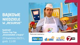 Bajkowe Niedziele: spektakl Teatru Tup Tup „Krasnoludek u kupca”