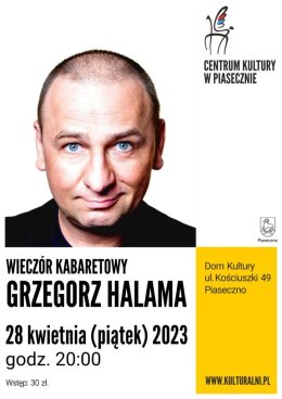 Grzegorz Halama- Wieczór  Kabaretowy