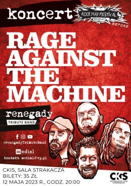 Renegady Tribute Band - Rage Against The Machine TRIBUTE - XXII Rock May Festival Before