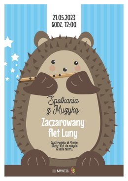 Spotkanie z muzyką dla najmłodszych „Zaczarowany flet Luny”