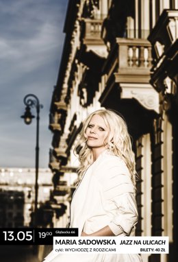 Koncert Maria Sadowska Jazz na ulicach