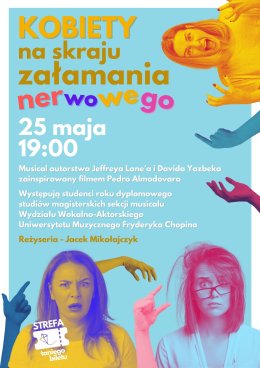 UMFC: Kobiety na skraju załamania nerwowego  - spektakl dyplomowy sekcji musicalu Wydziału Wokalno-Aktorskiego (Strefa Taniego Biletu)