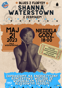 Blues z Florydy - Shanna Waterstown z zespołem