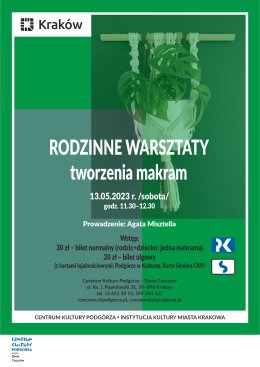 Rodzinne warsztaty tworzenia makram